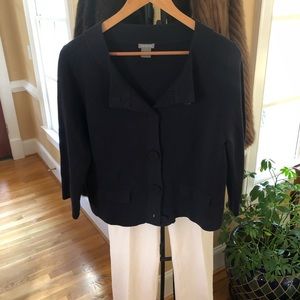Ann Taylor 3/4 sleeve button top
